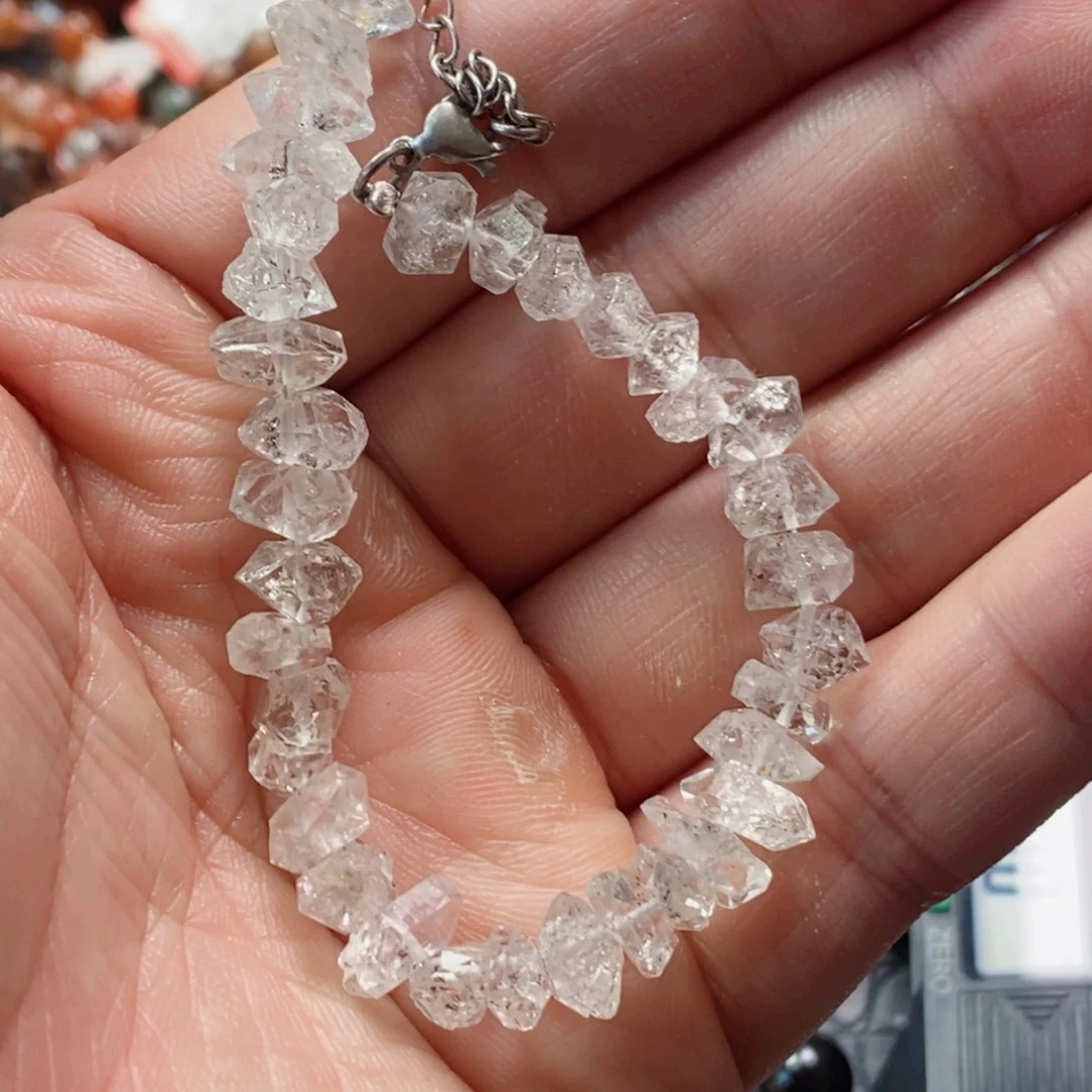 水晶手串未镶嵌天然