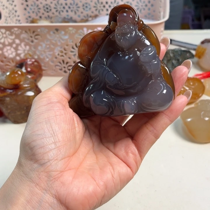 秋***哥未镶嵌吊坠(不含链)玛瑙/玉髓