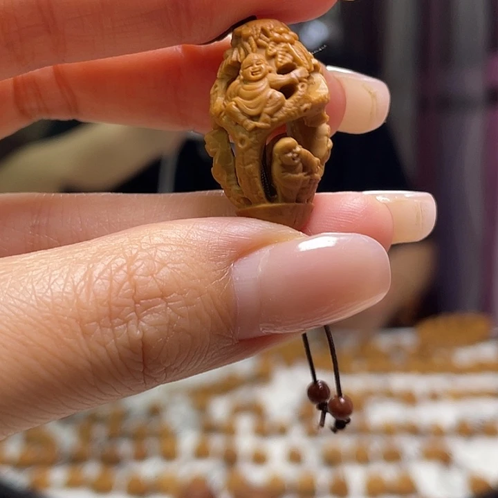 橄榄核吊坠橄榄核