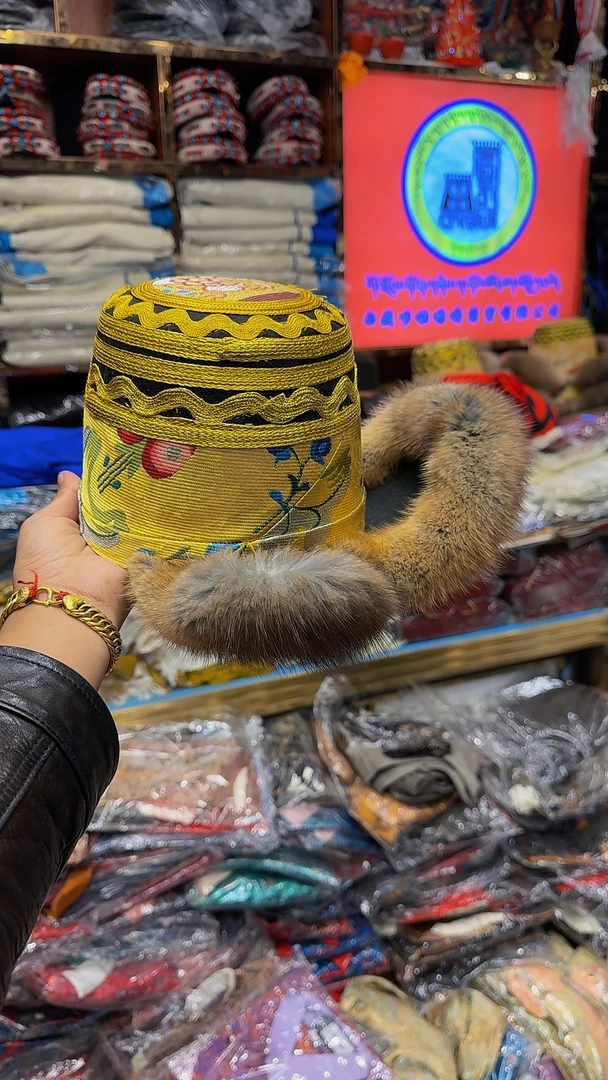 六一小孩帽子次仁金嘎新款