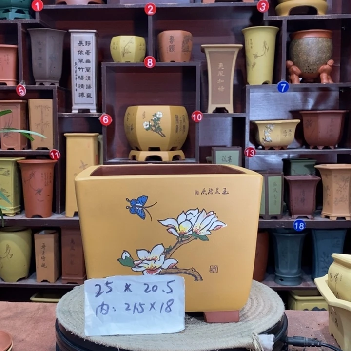 紫砂花盆紫砂艺术