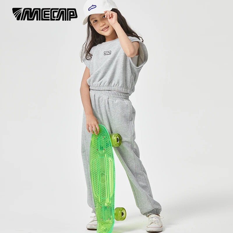 MECAP 女童不对称分割卫裤