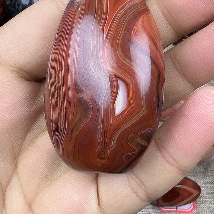 玛瑙/玉髓未镶嵌吊坠(不含链)