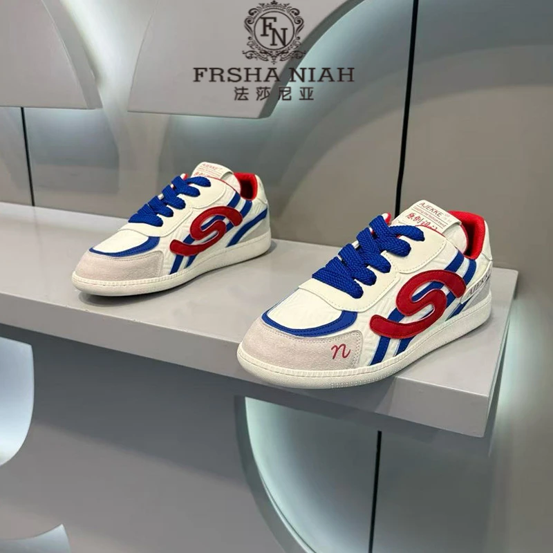 法莎尼亚板鞋2025秋季新款板鞋时尚休闲运动鞋青春潮流爆款厚底鞋