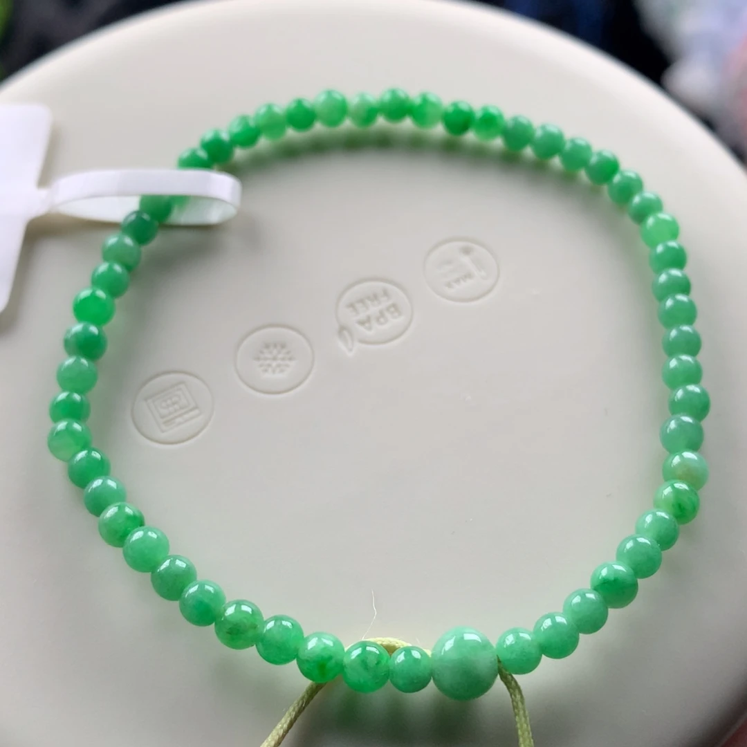 未镶嵌手链翡翠卡3.5