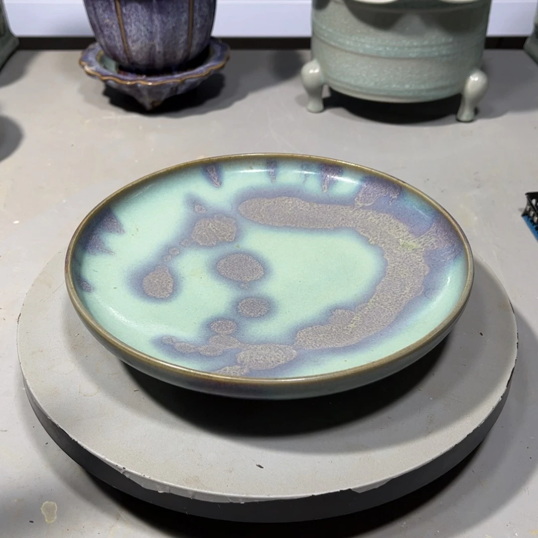 瓶钧窑瓷器品相完美