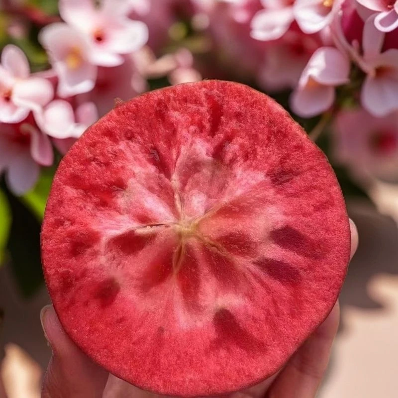 新疆新红心红肉苹果脆甜爆汁新鲜现摘水果礼盒装