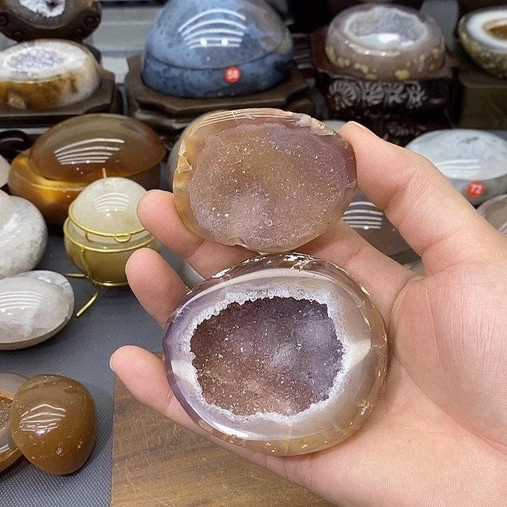 摆件紫晶未镶嵌聚宝盆