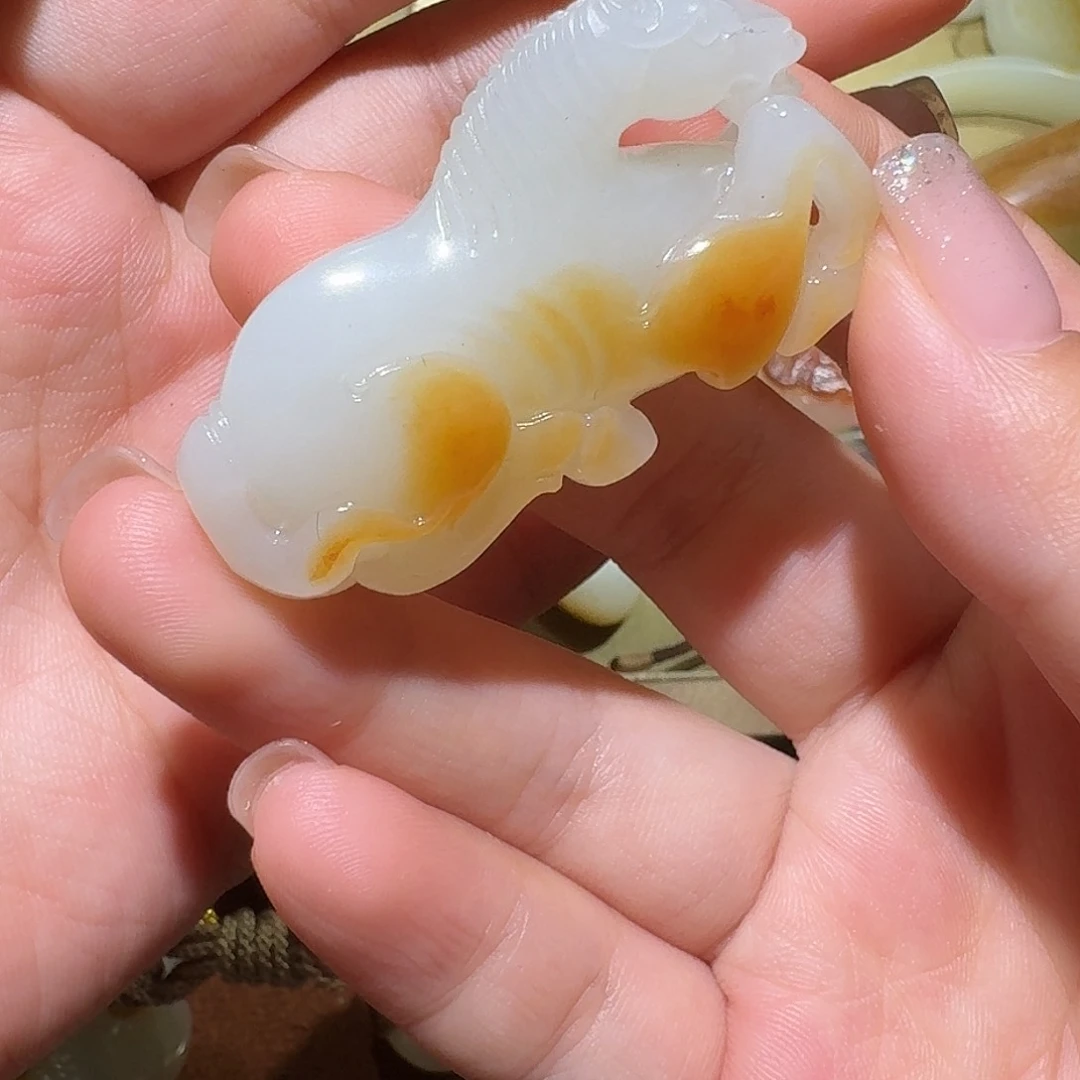 琳***财和田玉未镶嵌颈饰