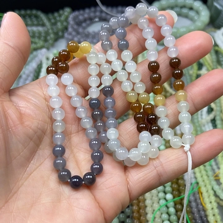 和田玉未镶嵌颈饰6