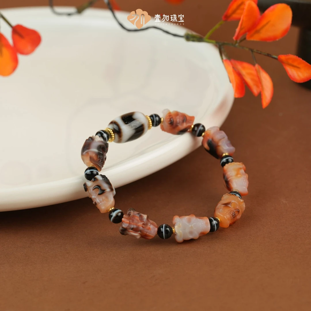 壹加小青|牙牙犄角呆呆手串多样性发一