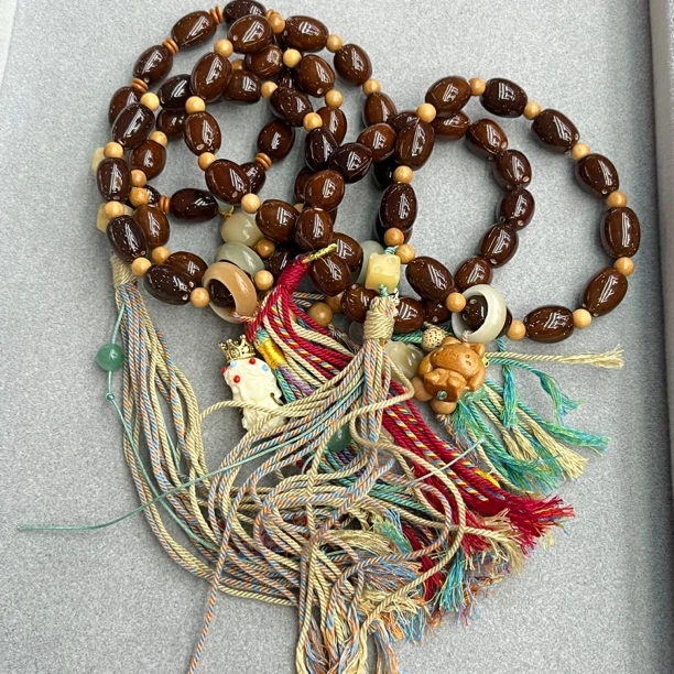 SW345紫金鼠手捻配编织穗多样性发货