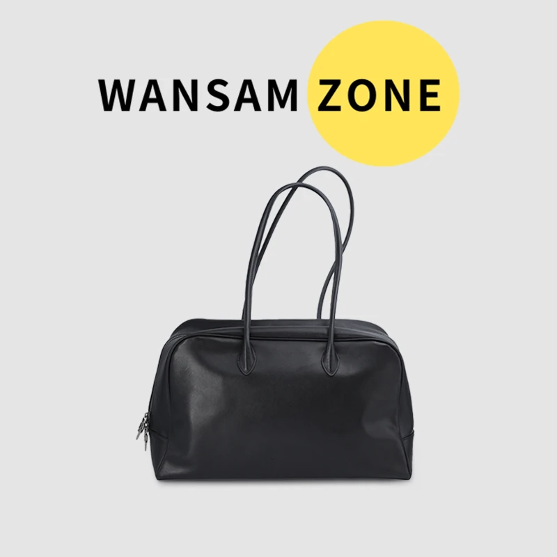 【V640】童军花大号羽毛包大容量真皮包底长40cm