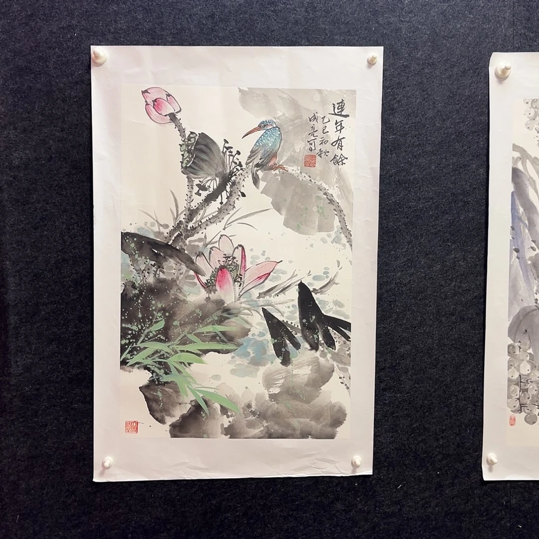 国画纯手绘国画作品