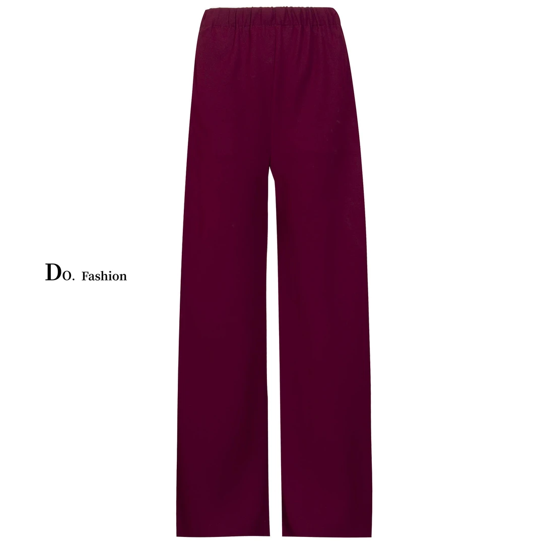 【Do.Fashion欧阳】“意式极简”立体斜裁显瘦云朵裤