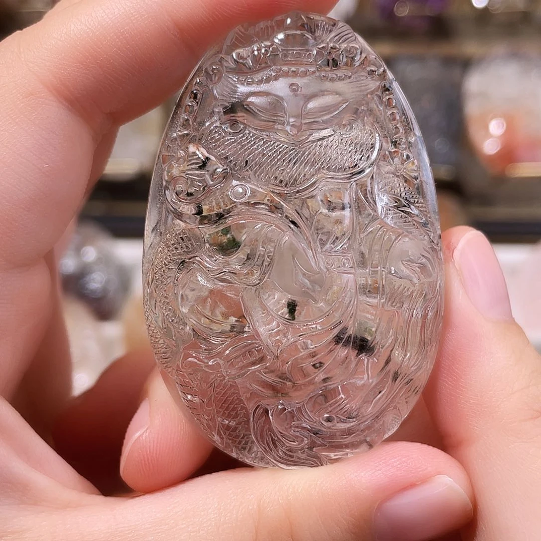 颈饰未镶嵌水晶绿云母