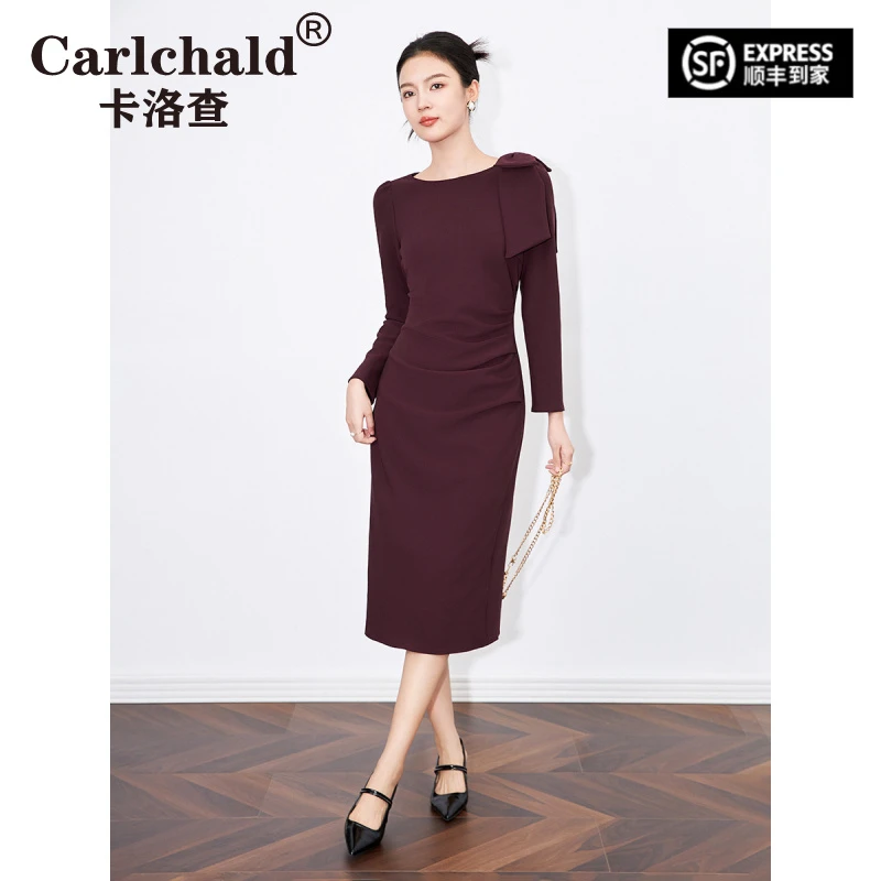 卡洛查（CARLCHALD）气质小众精致轻熟名媛显瘦收腰洋气轻奢连