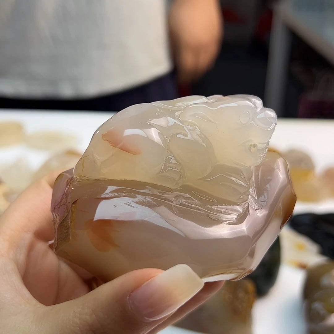 玛瑙/玉髓未镶嵌颈饰