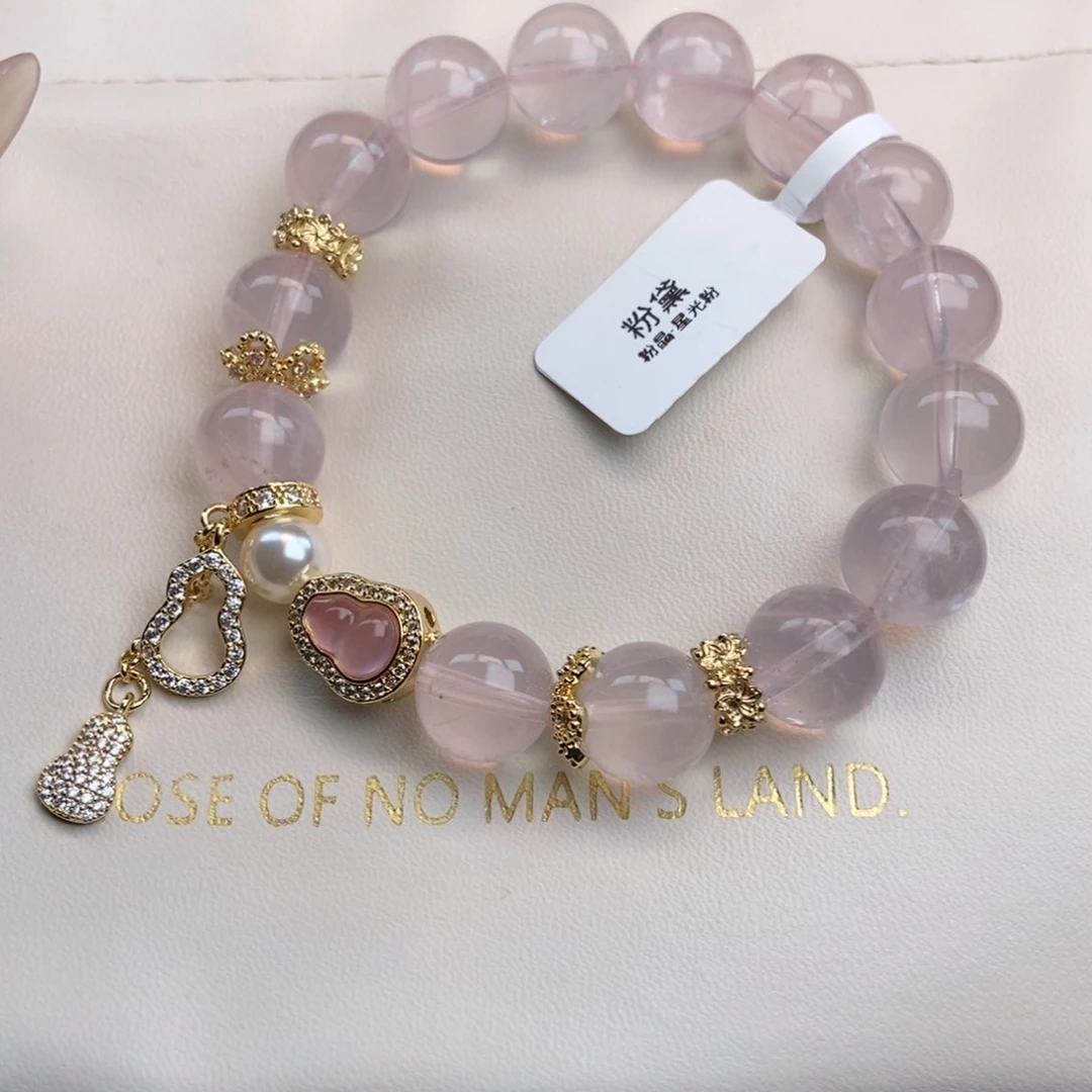 水晶手链未镶嵌Q**宝水晶手链