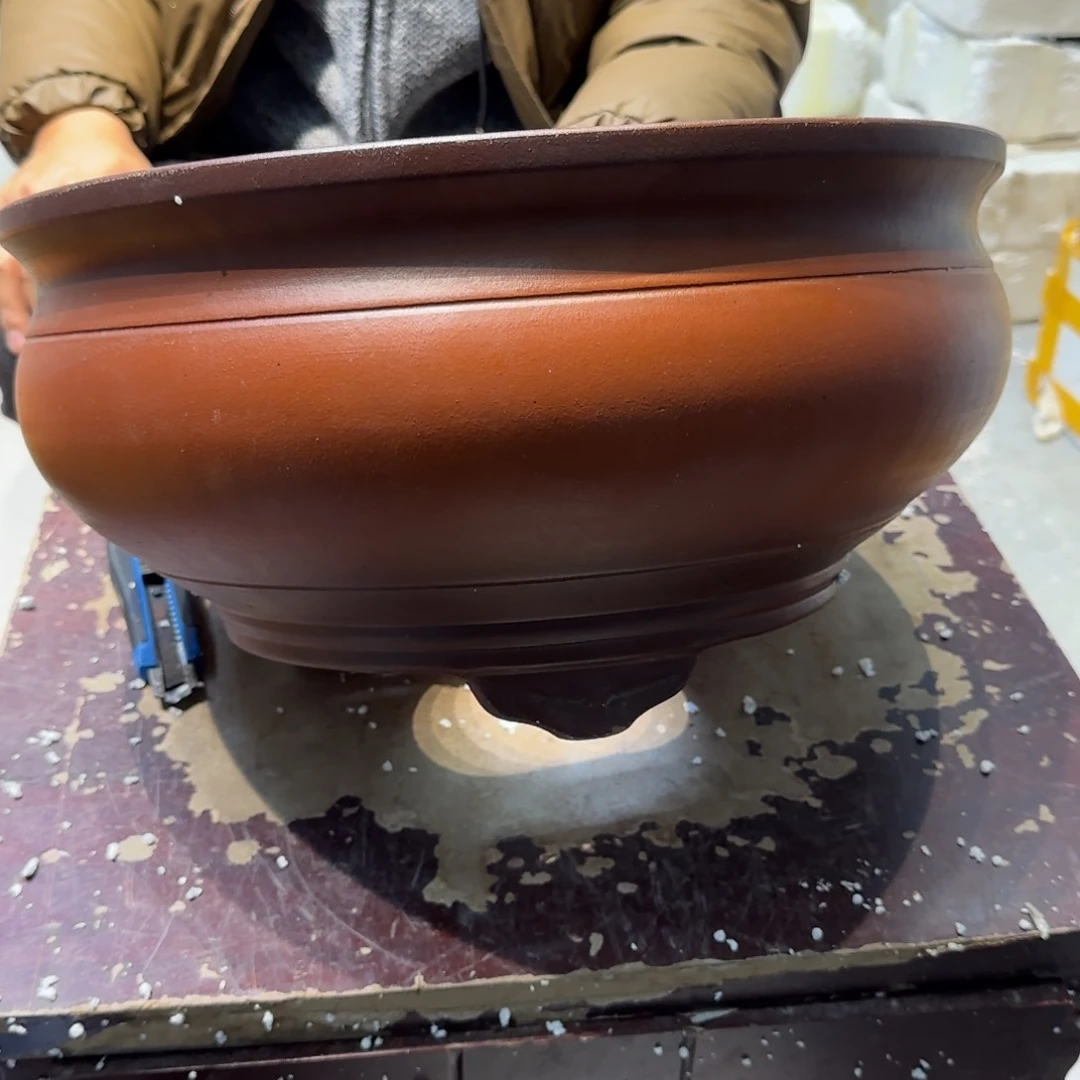 紫砂花盆口径30.15口径