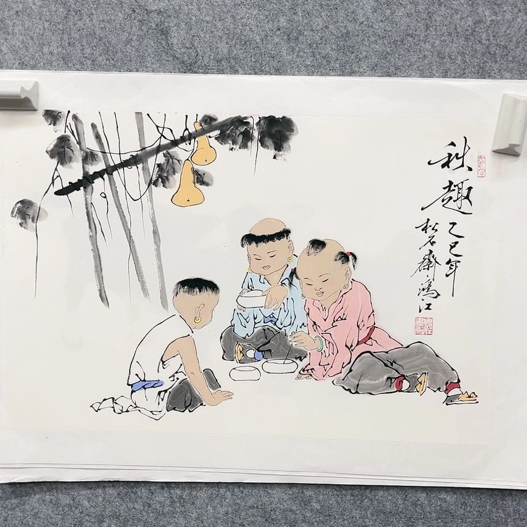 国画陈鸿江老师作品