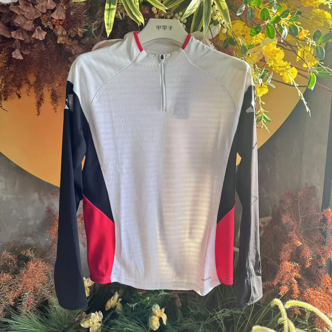 麒天小胜：ADIDAS/阿迪达斯TIRO25P TR TOP半拉链长袖训练服JX7074