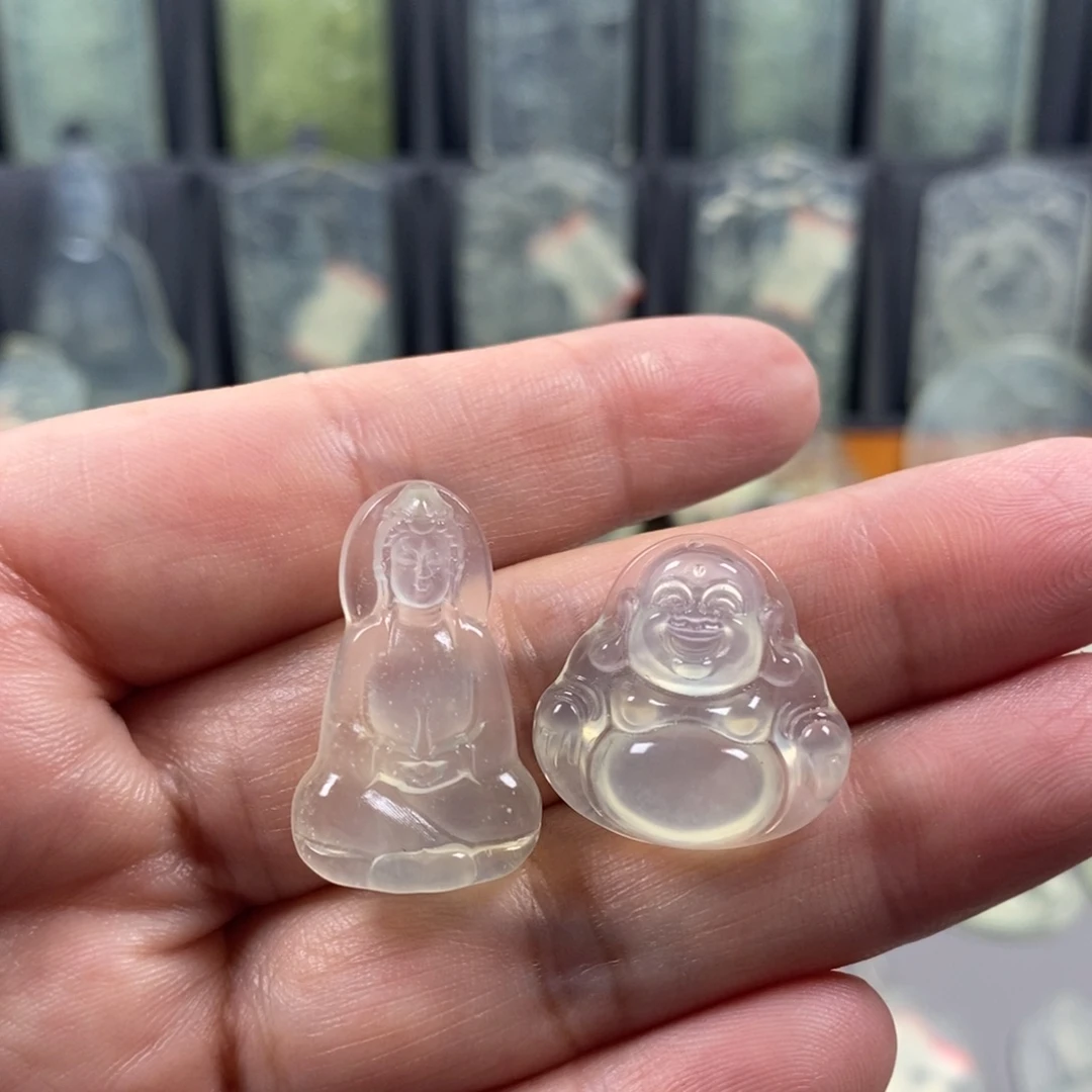 未镶嵌蛇纹石玉颈饰