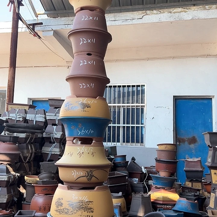 紫砂花盆不好意思哈王家不好意思