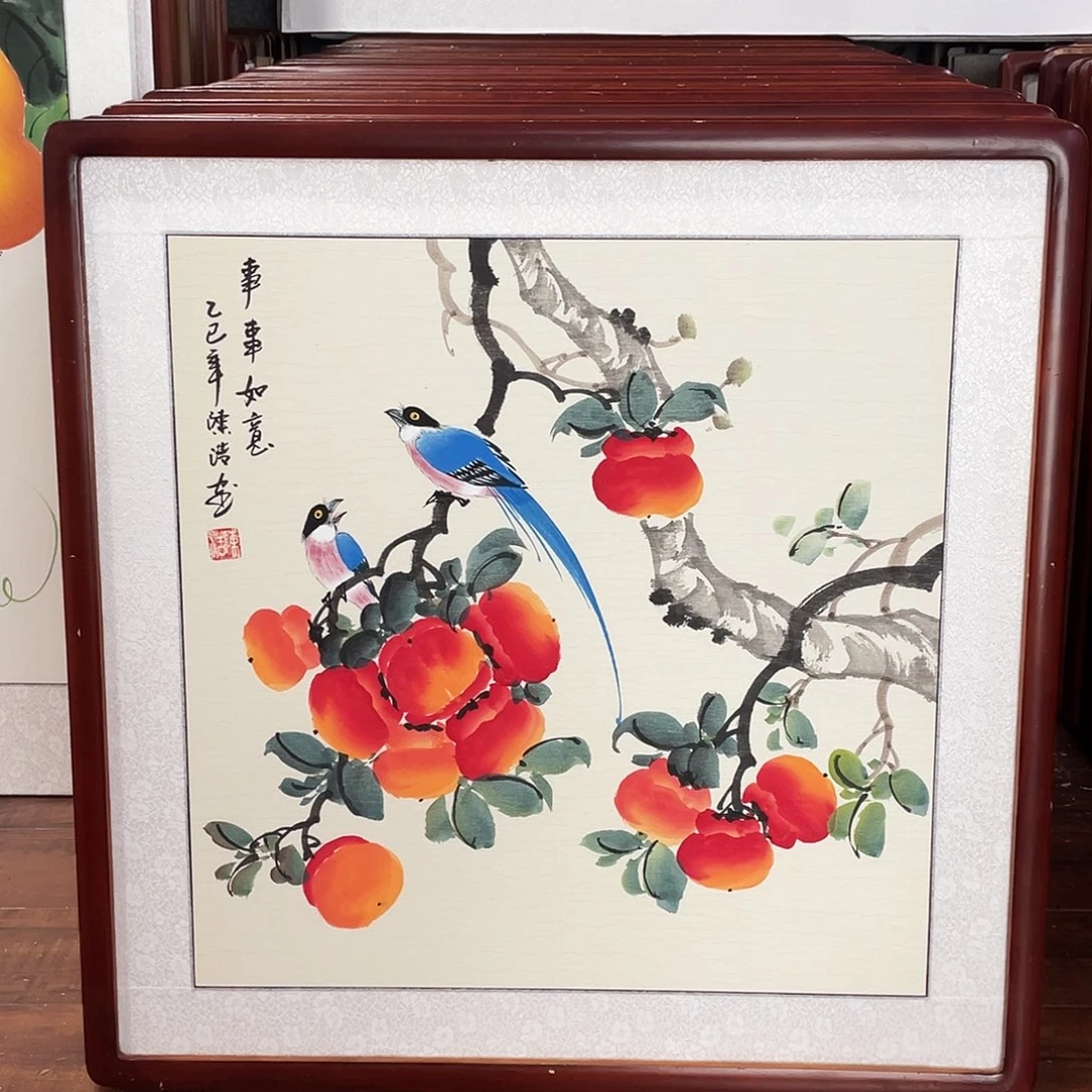 国画带框尺寸63*63厘米