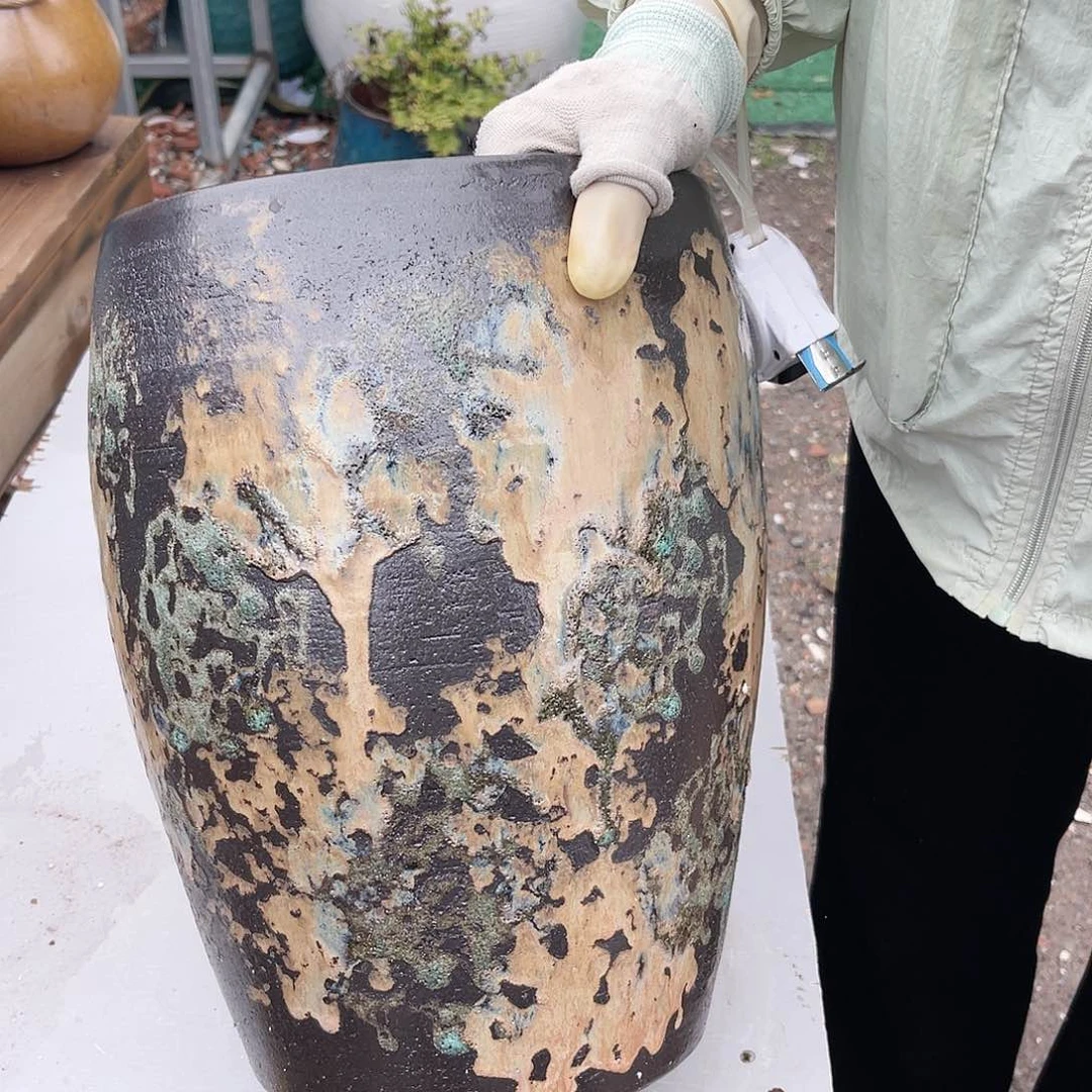 紫砂花盆王嫂花盆0609-512高33口22