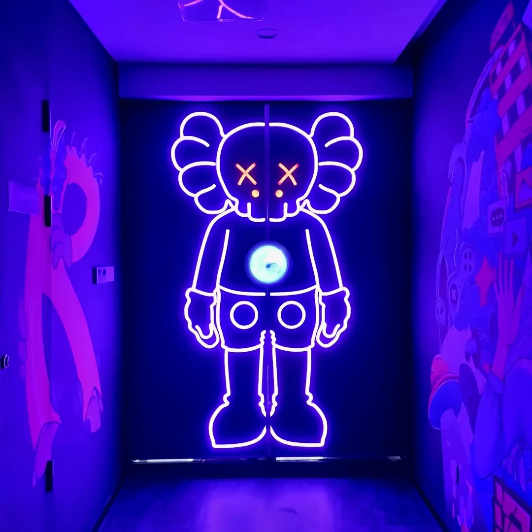 无锡源头工厂网红门梦幻科技门电动门密室展厅隐形掌纹门感应门
