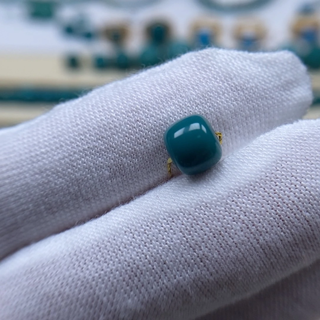 绿松石未镶嵌珠宝奇石老型7.2mm