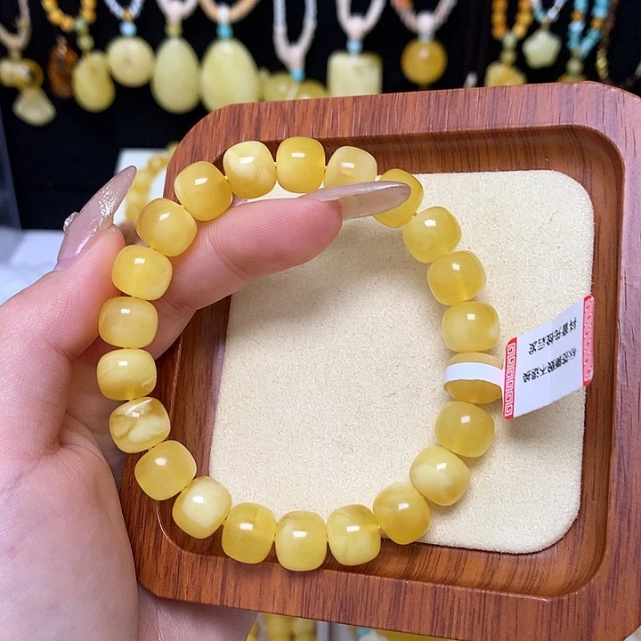 手链蜜蜡未镶嵌蜜蜡手串