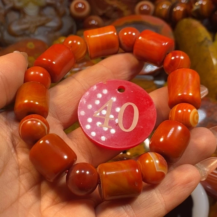 玛瑙/玉髓手链未镶嵌信**商