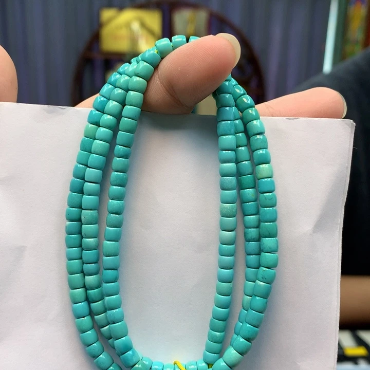 绿松石未镶嵌长链