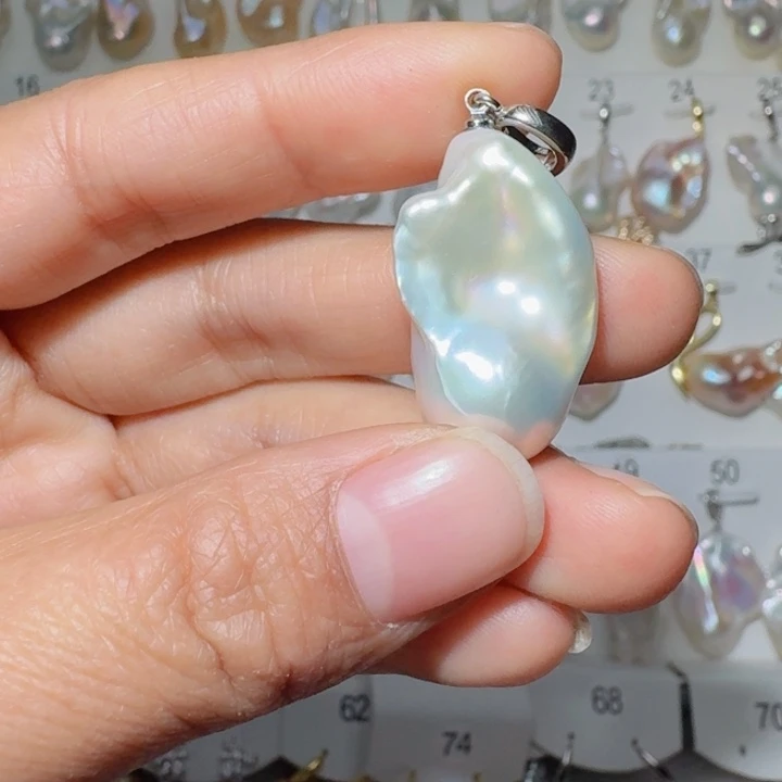 未镶嵌颈饰淡水珍珠