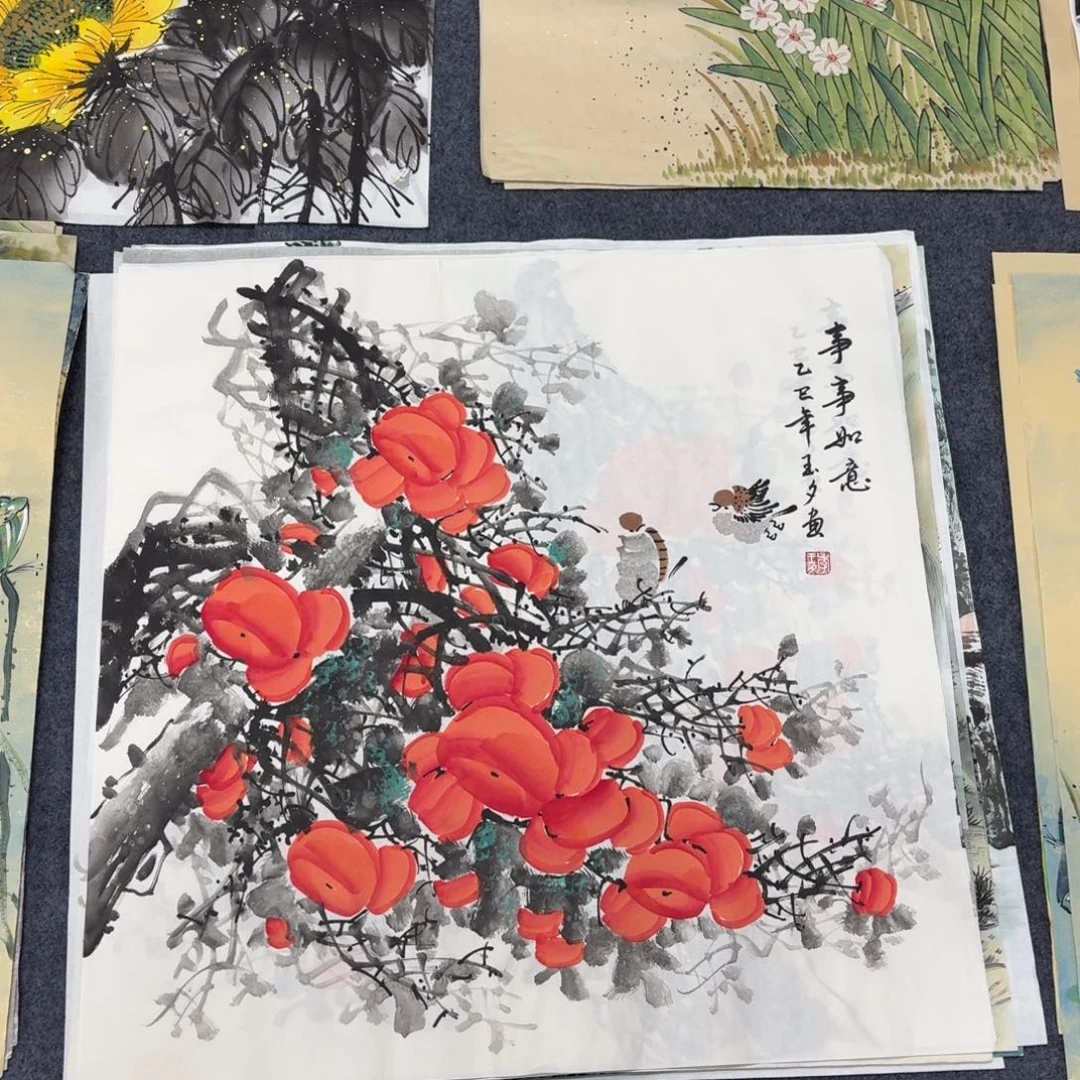 国画68×68画画画画