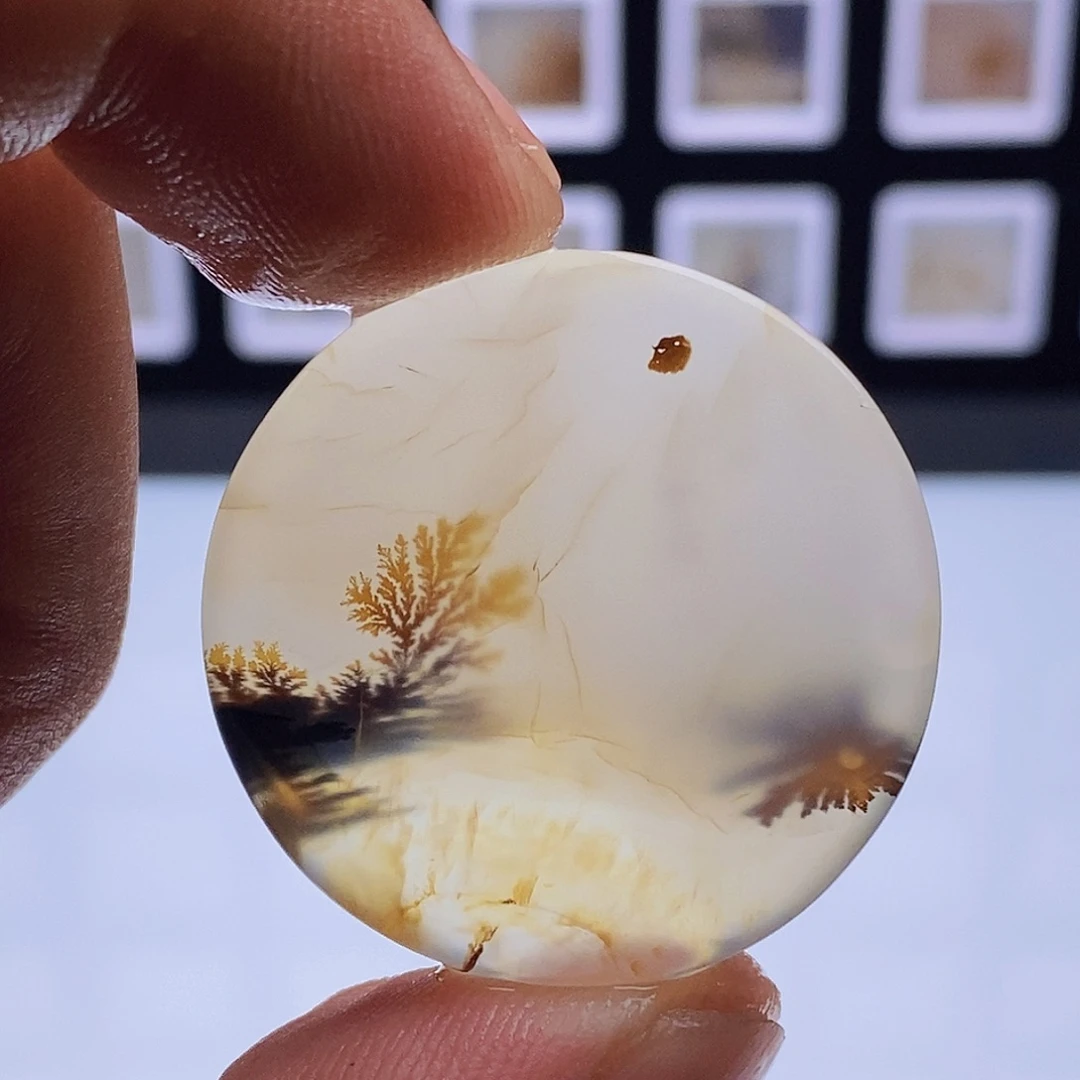 玛瑙/玉髓未镶嵌吊坠(不含链)311