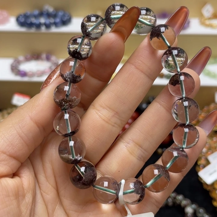 毒***G未镶嵌水晶手链幽灵11.5