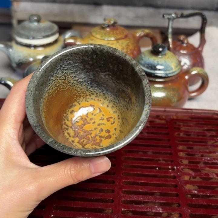 茶杯紫砂直水缸杯180 C