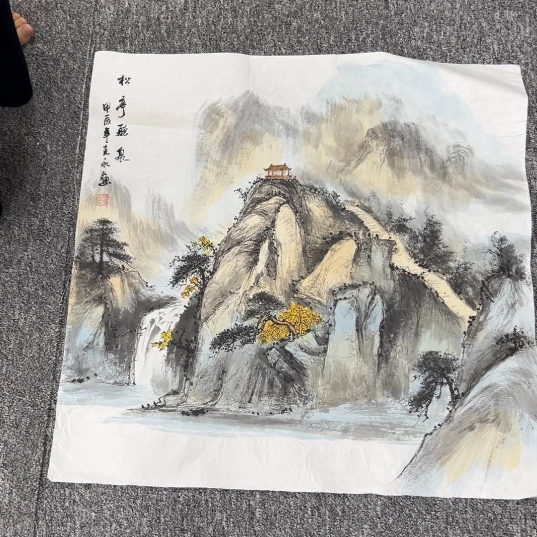 国画国画作品纯手绘