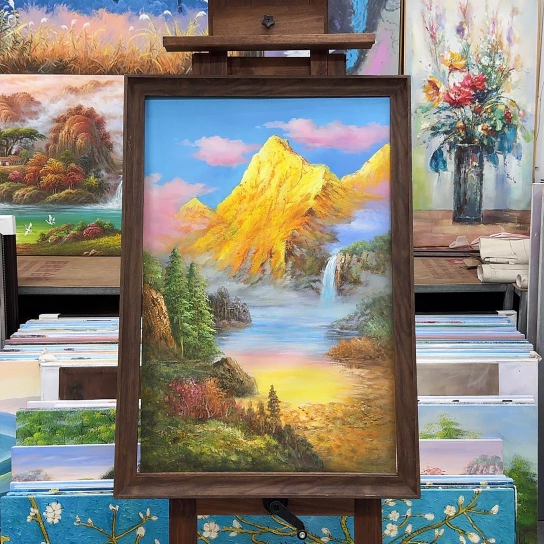 油画6090油画作品展作品展作品集展