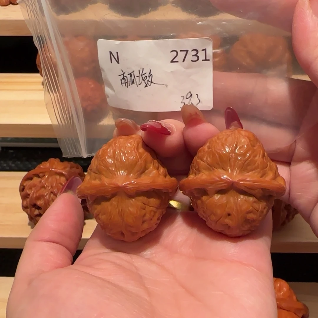 ➹***ʔ文玩核桃吊坠南瓜墩39精品