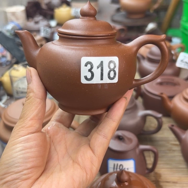紫砂茶壶朱泥瑕疵230