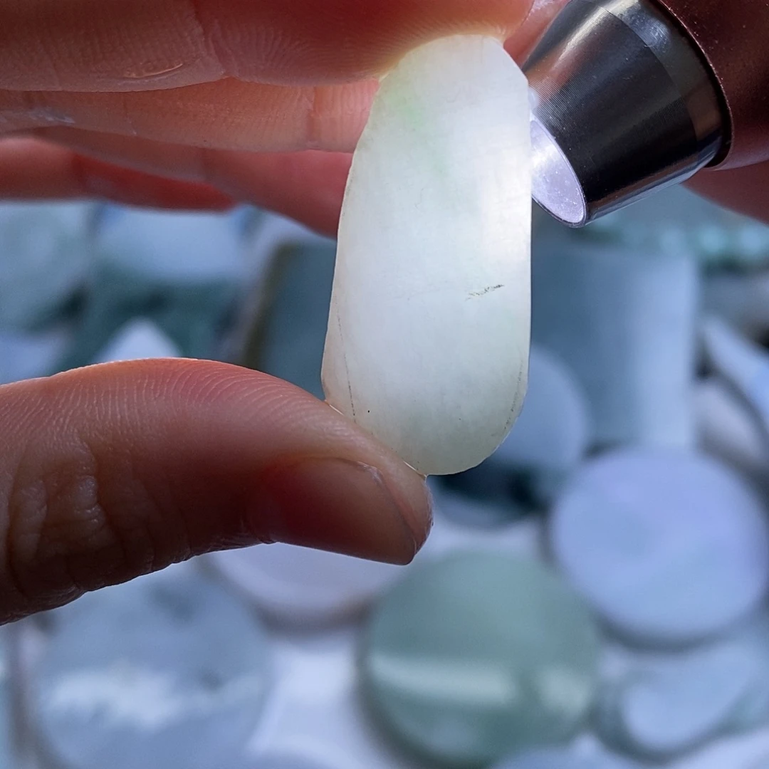 翡翠裸石纯天然翡翠