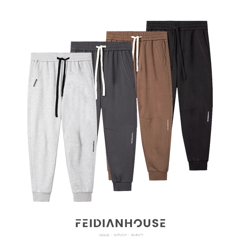 春秋百搭休闲裤男士时尚宽松日常通勤潮流舒适K10353