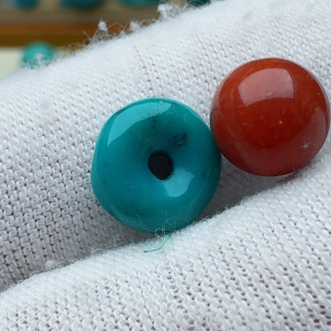 南红玛瑙未镶嵌随型扣子9.5