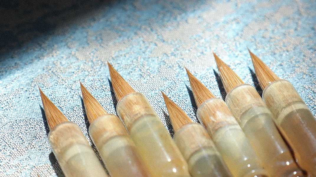 【称心】马国峰经年堂监制精品专业级勾线笔工笔人物花鸟瘦金体国画