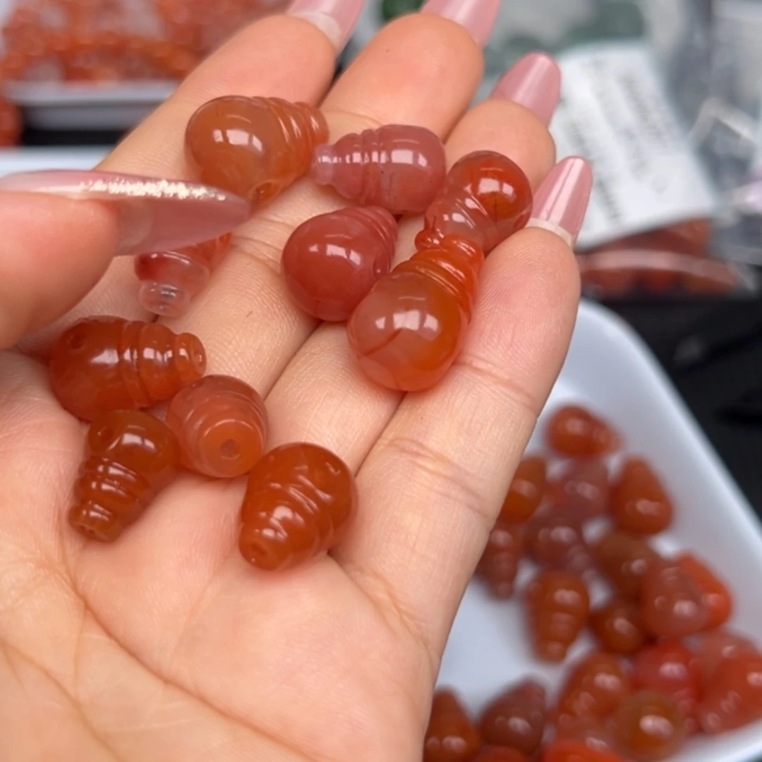 南红玛瑙未镶嵌吊坠(不含链)