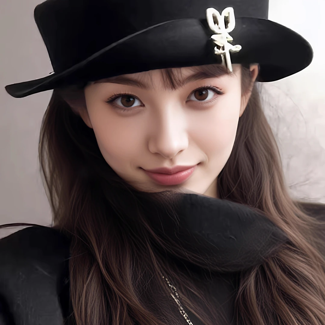 【海后玫瑰花】礼帽优雅帽子小香风女士秋冬帽女士时尚日系复古画家